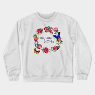 Antisocial Butterfly Crewneck Sweatshirt